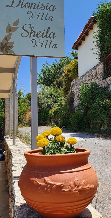 Villa Sheila With Private Pool Roumeli Bagian luar foto